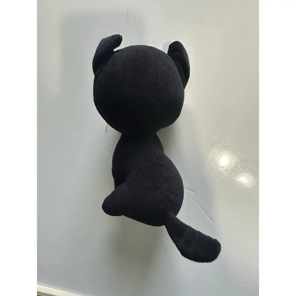 Ty Shadow Black Cat Plush Beanie Boos Halloween Glitter Eyes 6 Inch